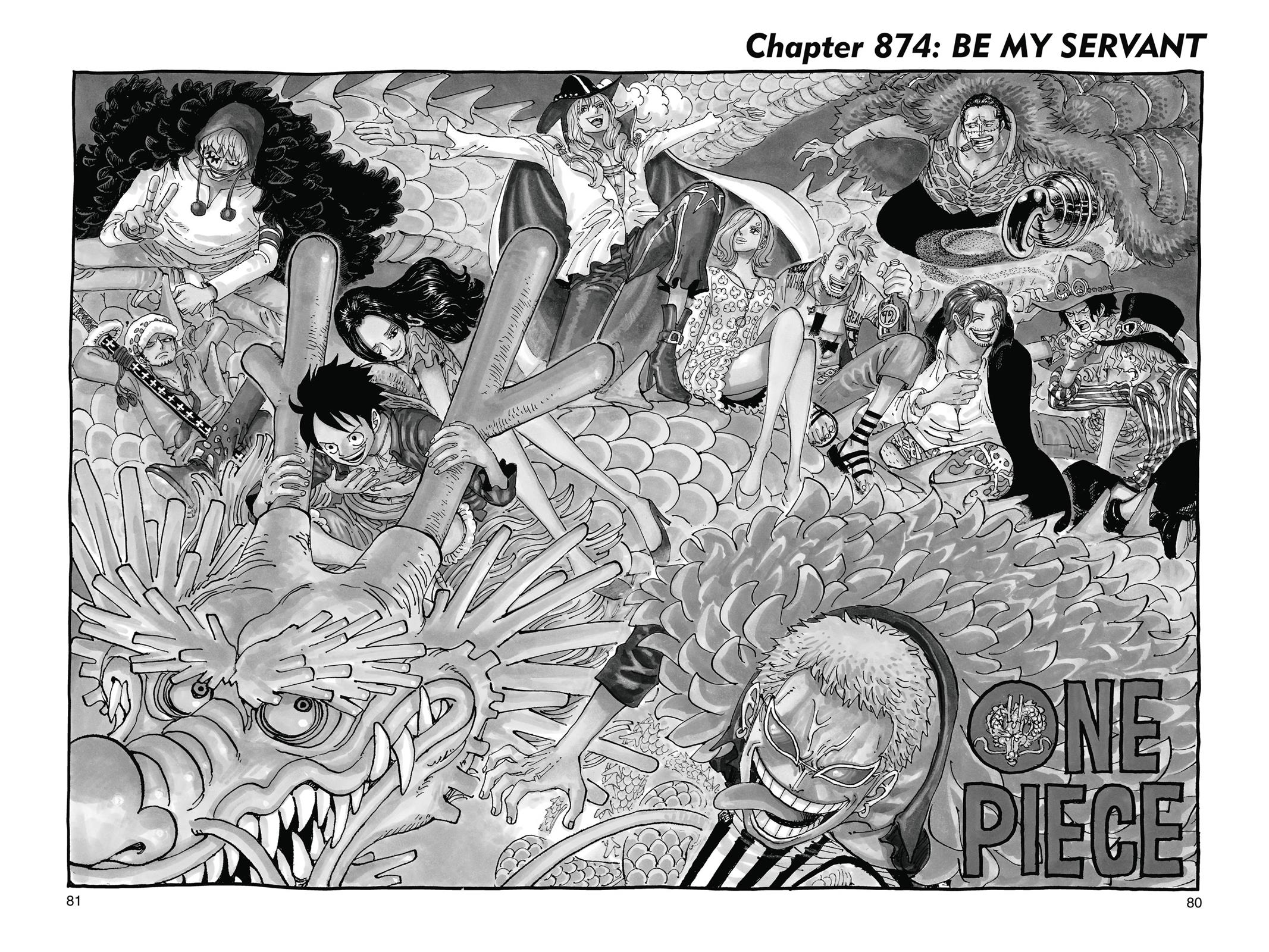 One Piece, Chapter 874 image 001