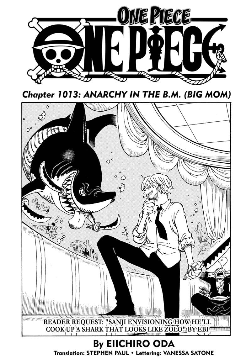 One Piece, Chapter 1013 image 01