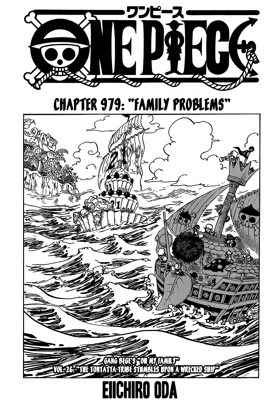 One Piece, Chapter 979 Family Problems image 01