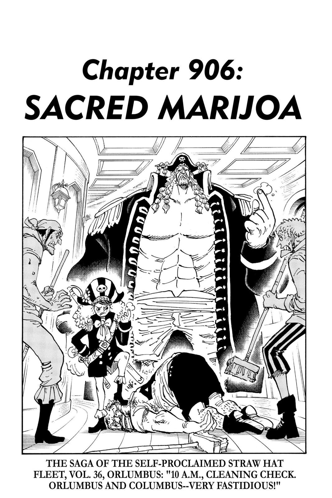 One Piece, Chapter 906 image 001