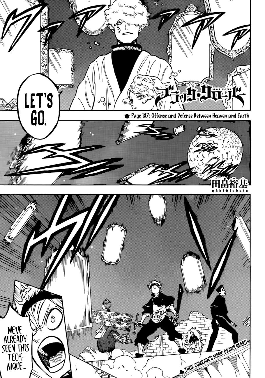 Black Clove, Chapter 187 image 01