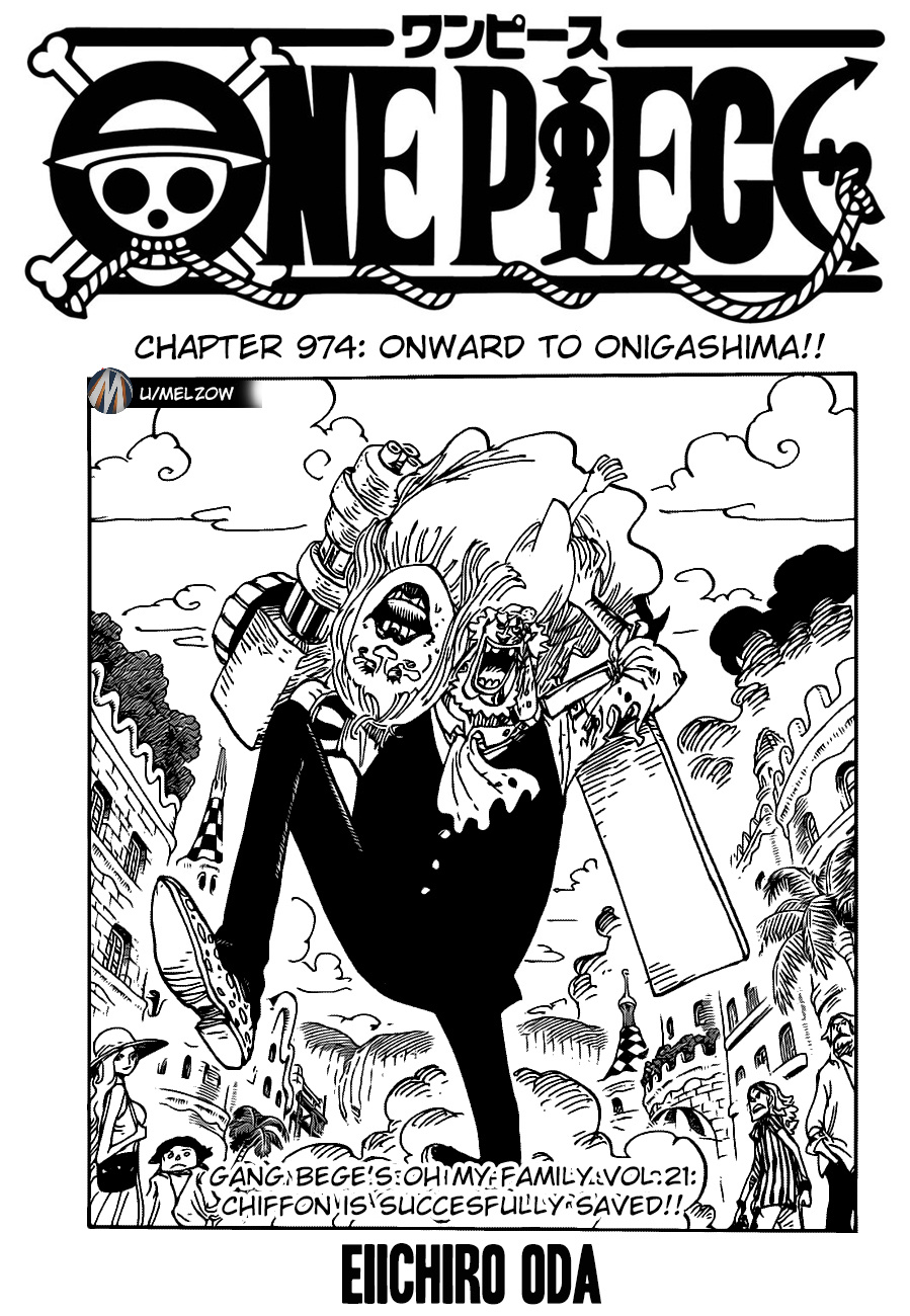One Piece, Chapter 974 Onward To Onigashima!! image 01