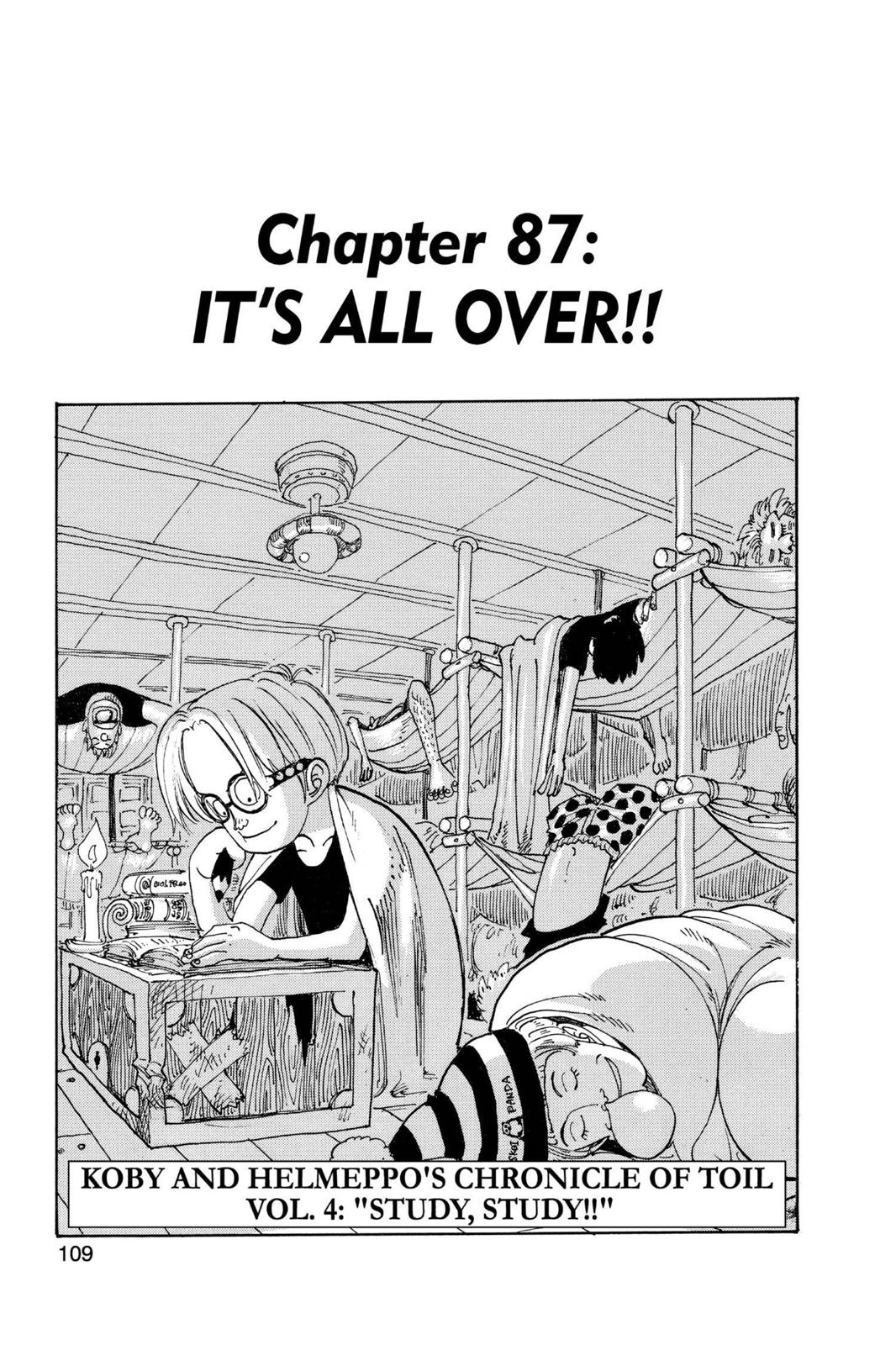 One Piece, Chapter 87 image 001