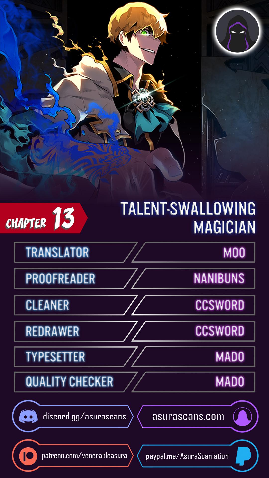 Talent-Swallowing Magician, Chapter 13 image 1