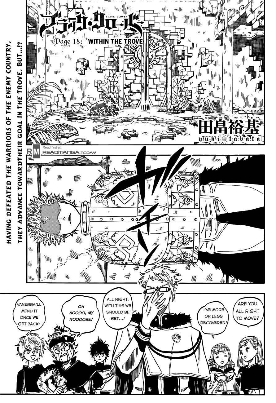 Black Clove, Chapter 18 image 01