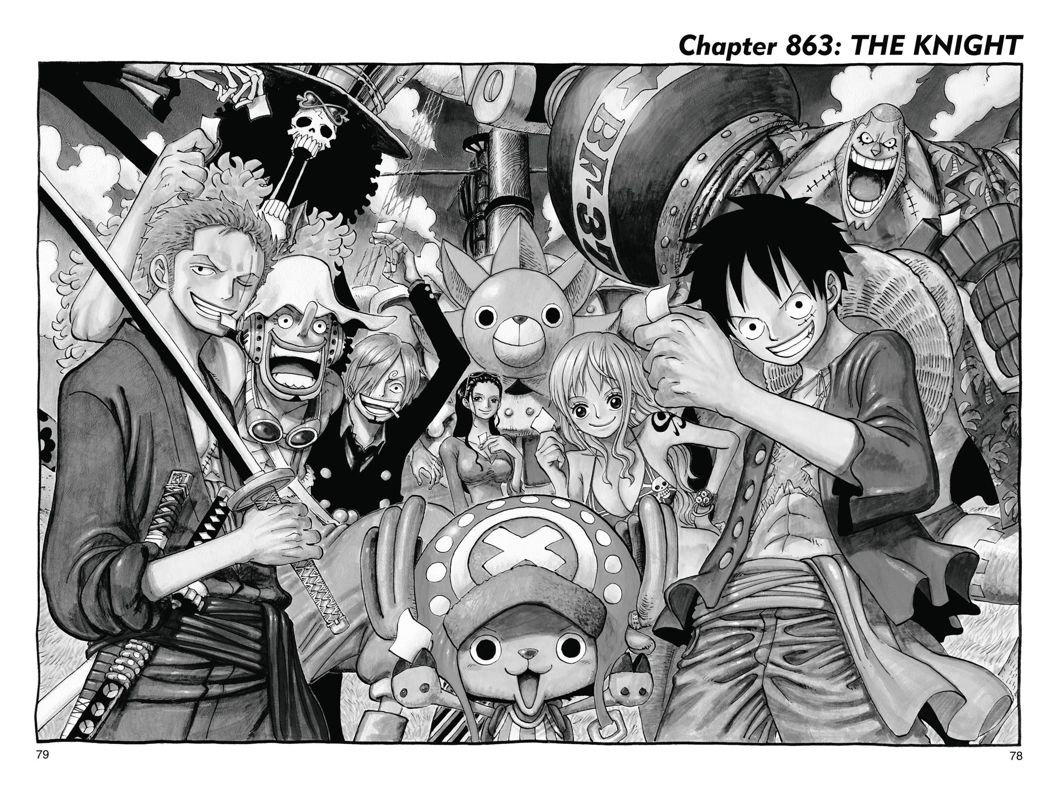 One Piece, Chapter 863 image 001