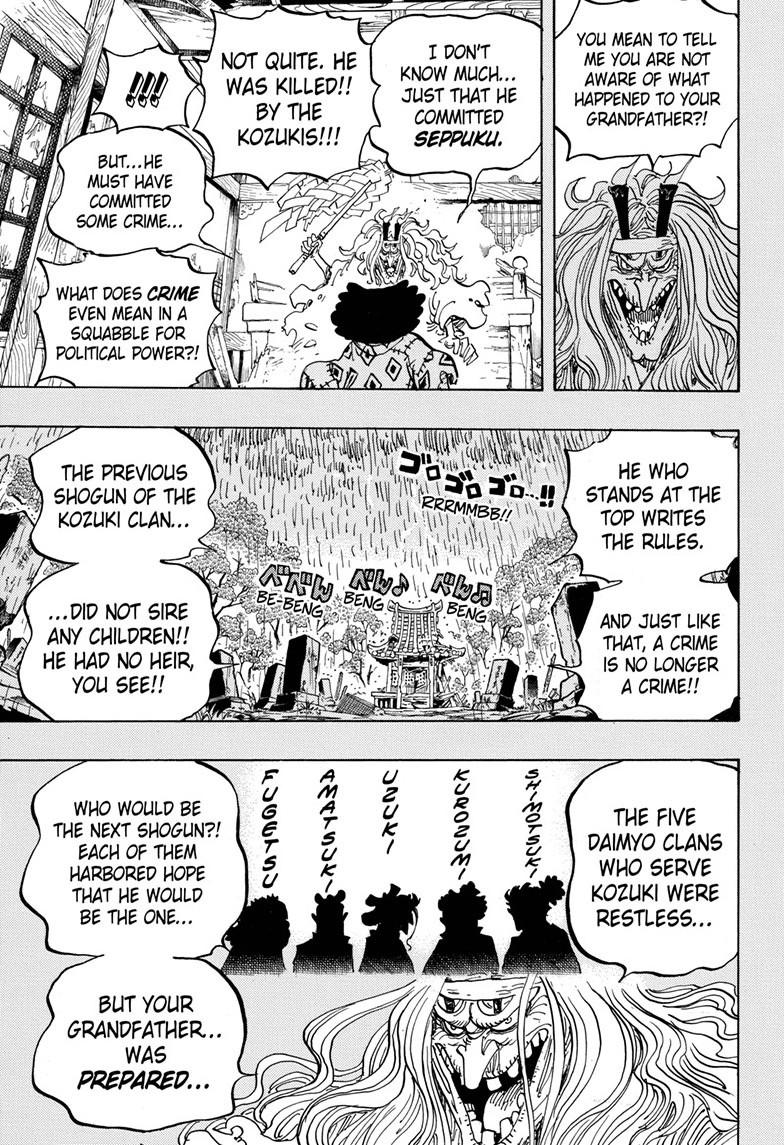One Piece, Chapter 965 image 009