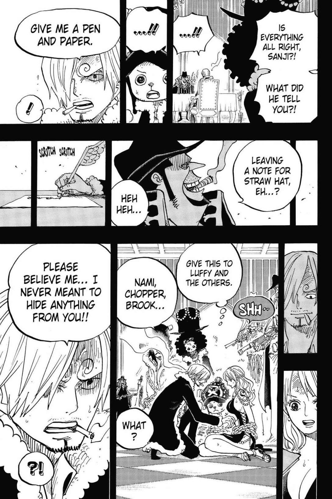 One Piece, Chapter 813 image 011