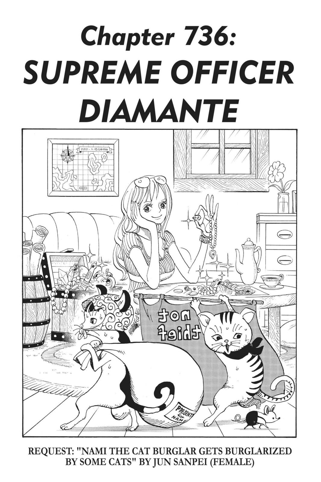 One Piece, Chapter 736 image 01