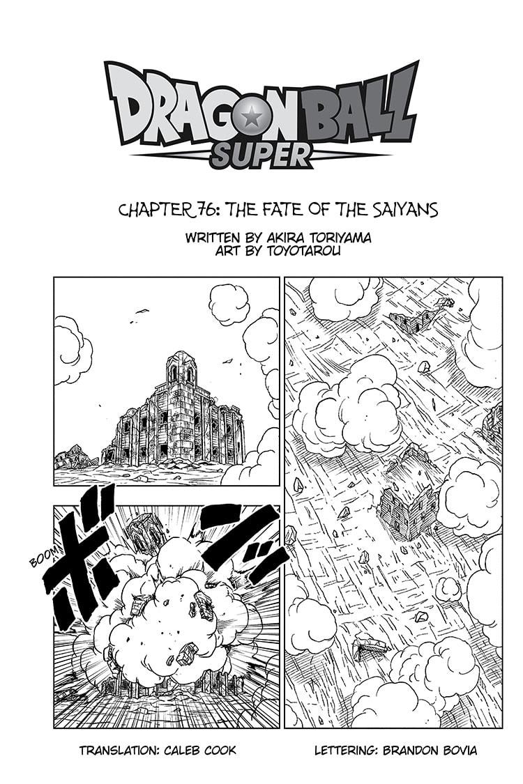 Dragon Ball Super, Chapter 76 image 01