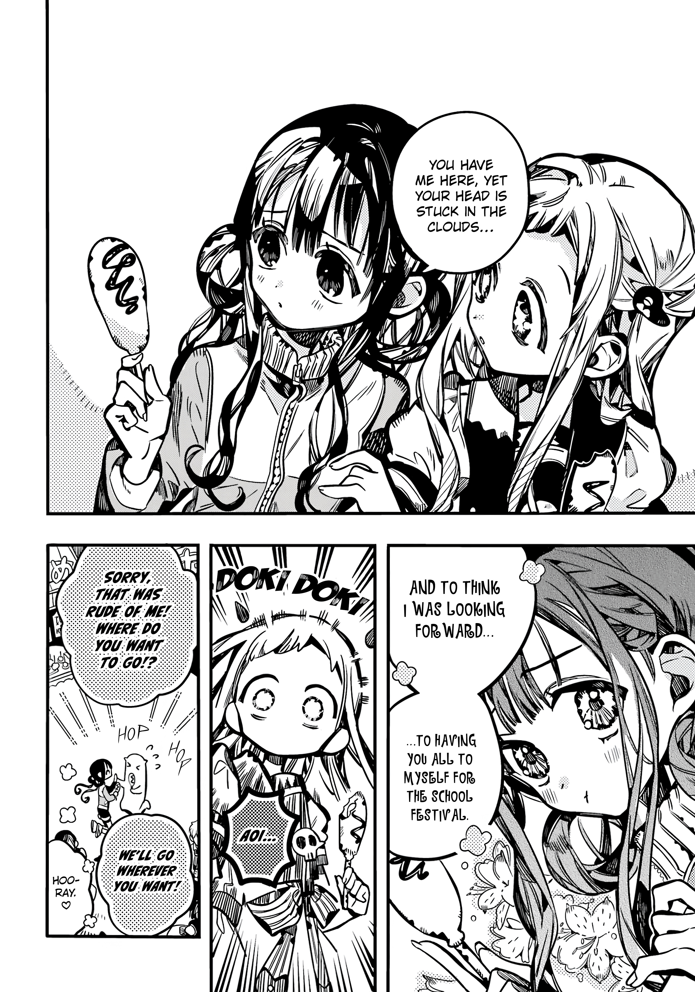 Toilet Bound Hanako Kun, Chapter 112 Changes image 09