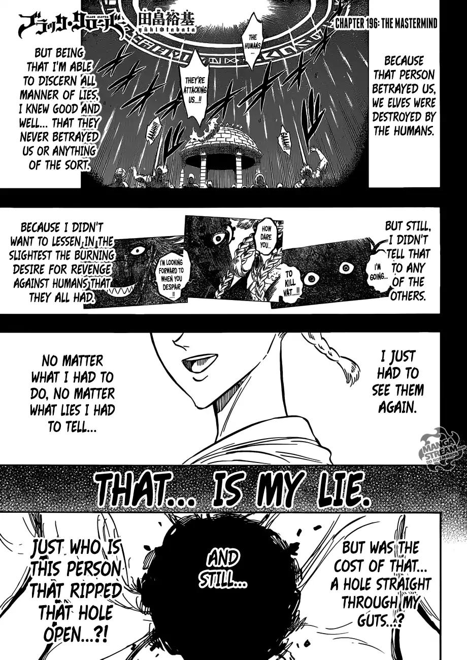 Black Clove, Chapter 196 image 01