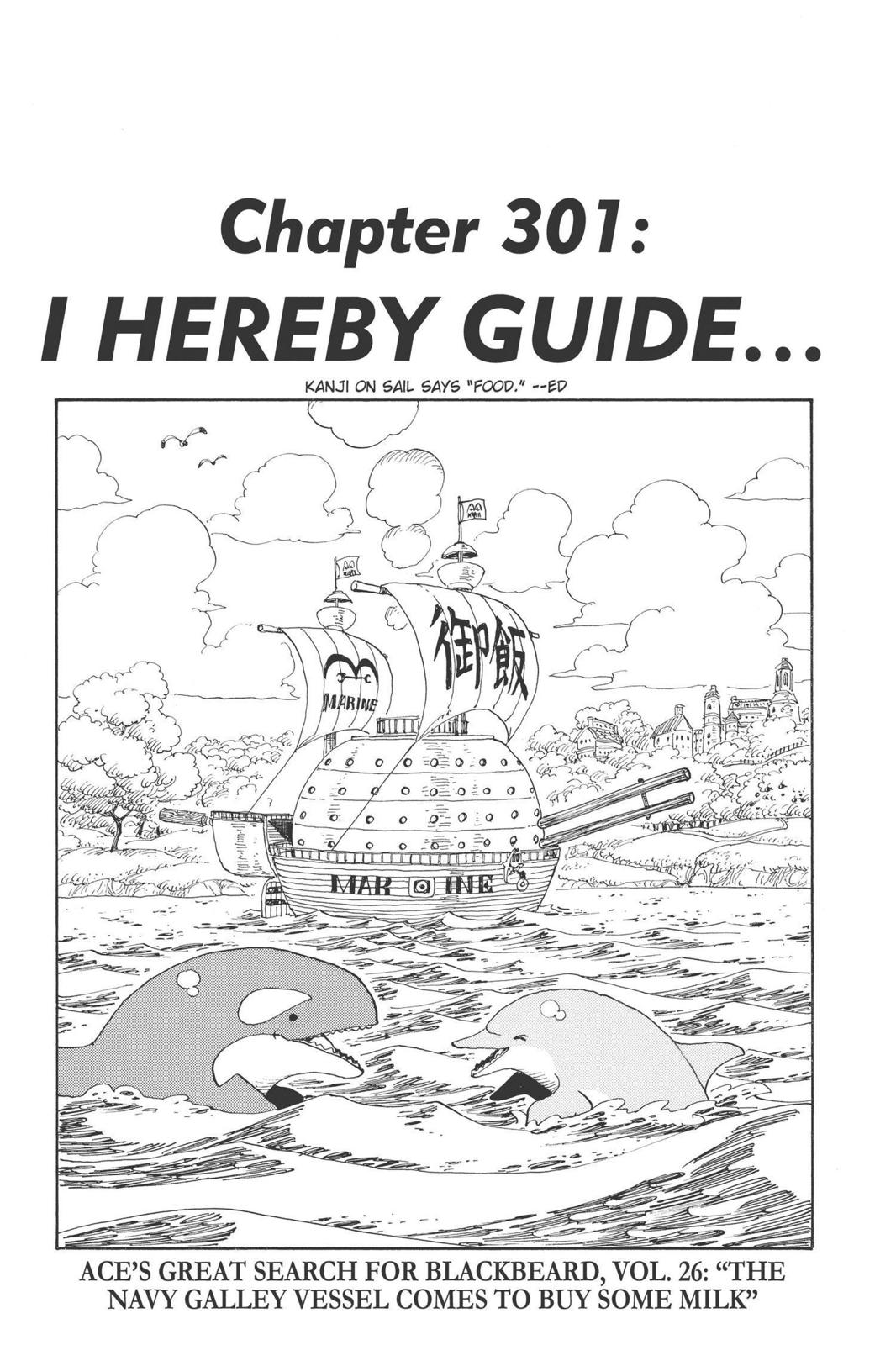 One Piece, Chapter 301 image 001