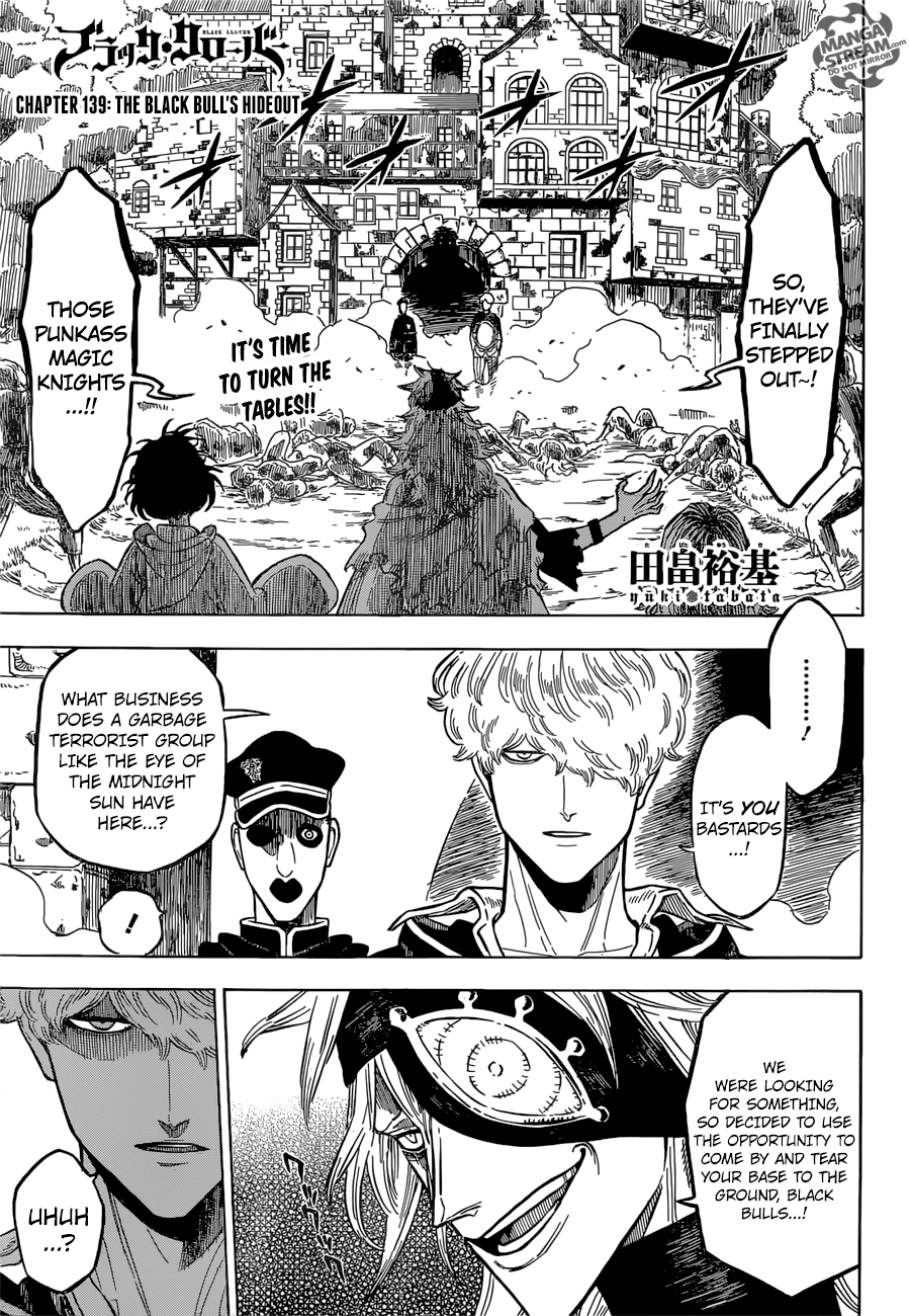 Black Clove, Chapter 139 image 01