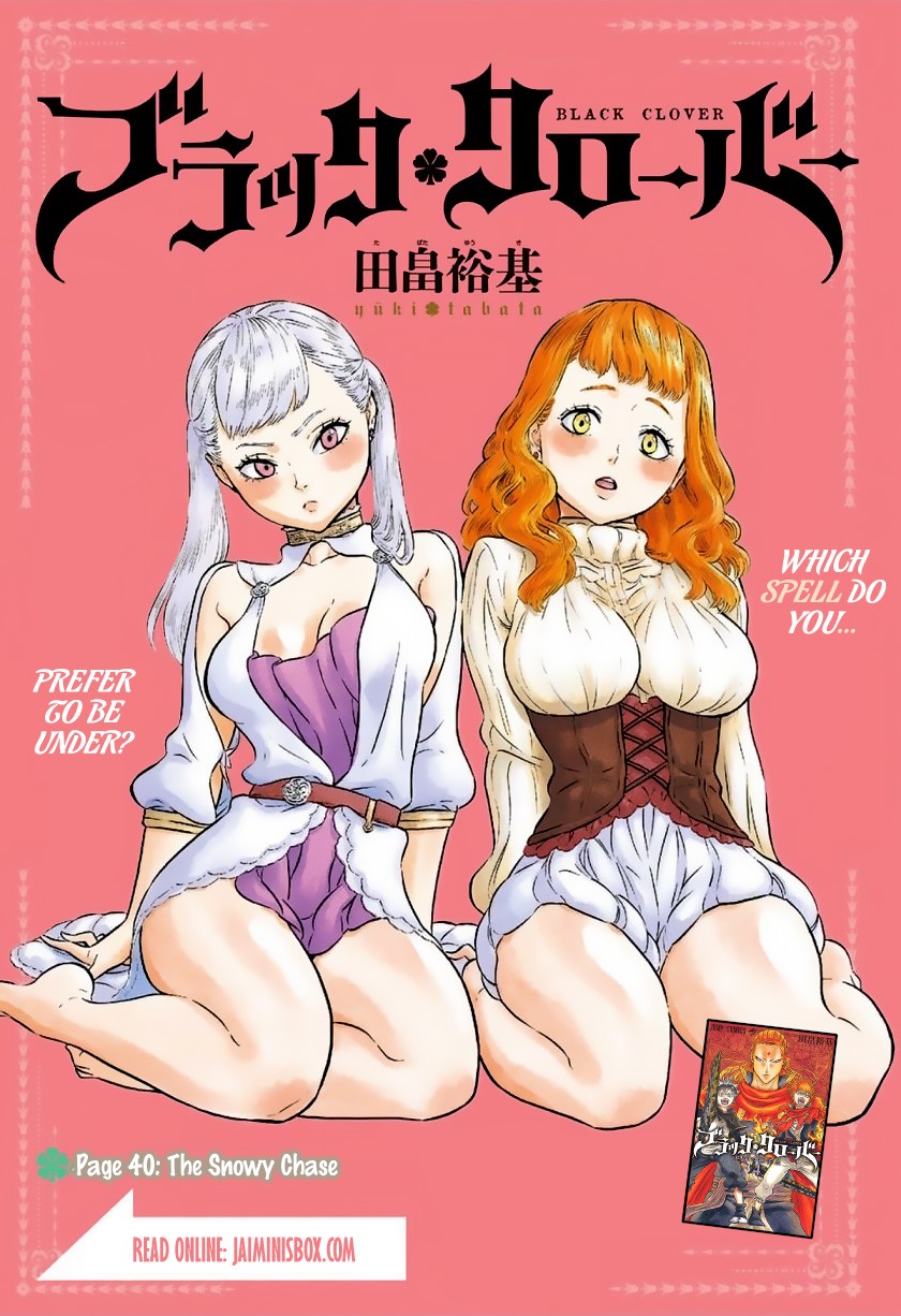 Black Clove, Chapter 40 image 01