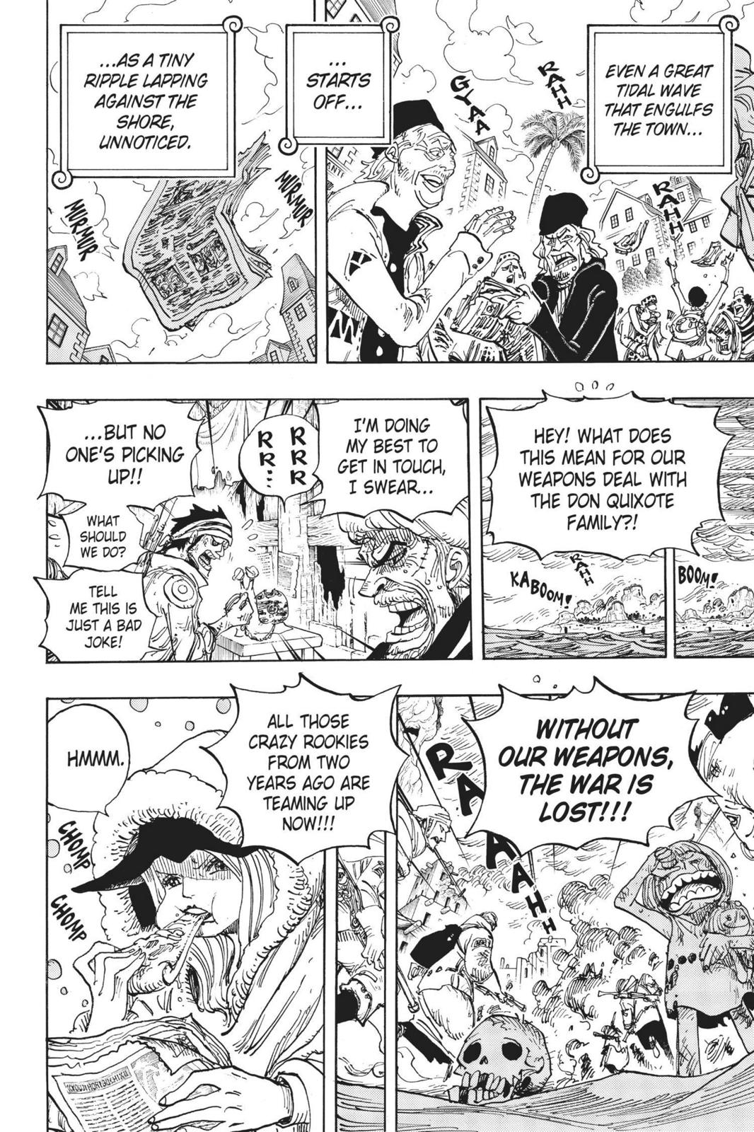 One Piece, Chapter 700 image 002