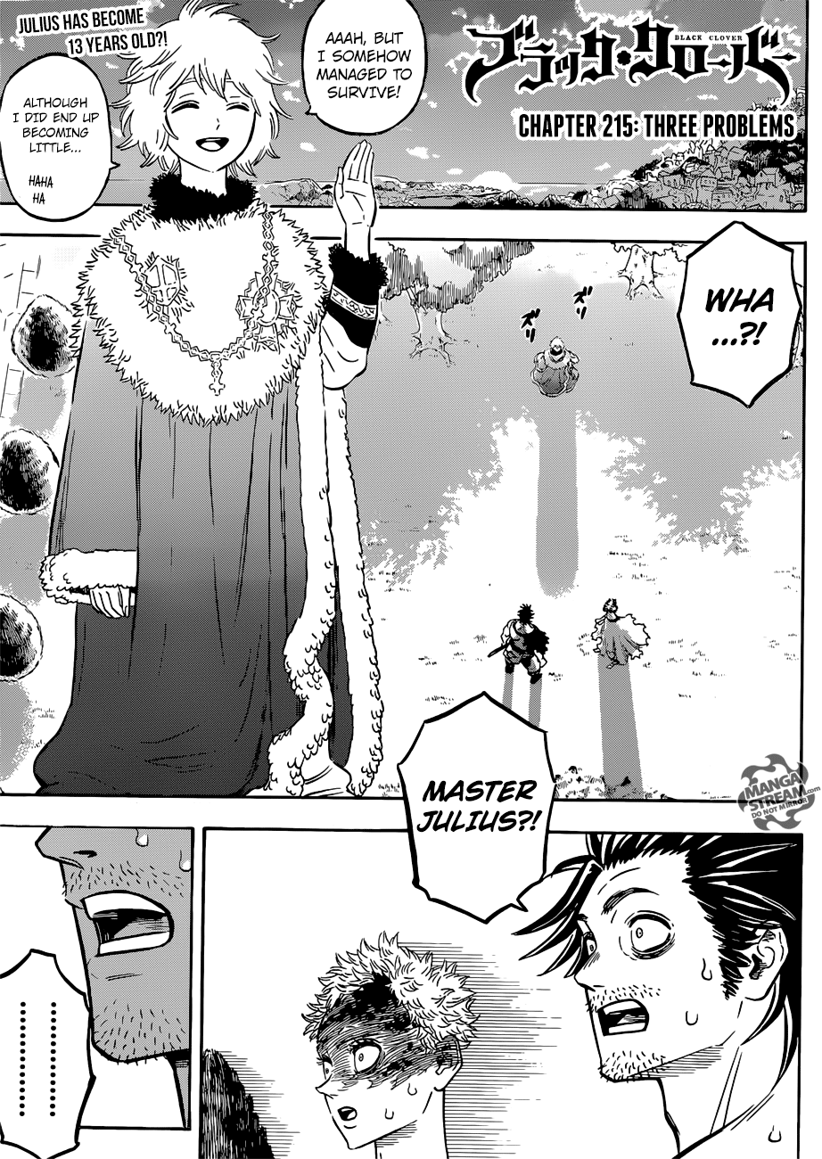Black Clove, Chapter 215 image 01