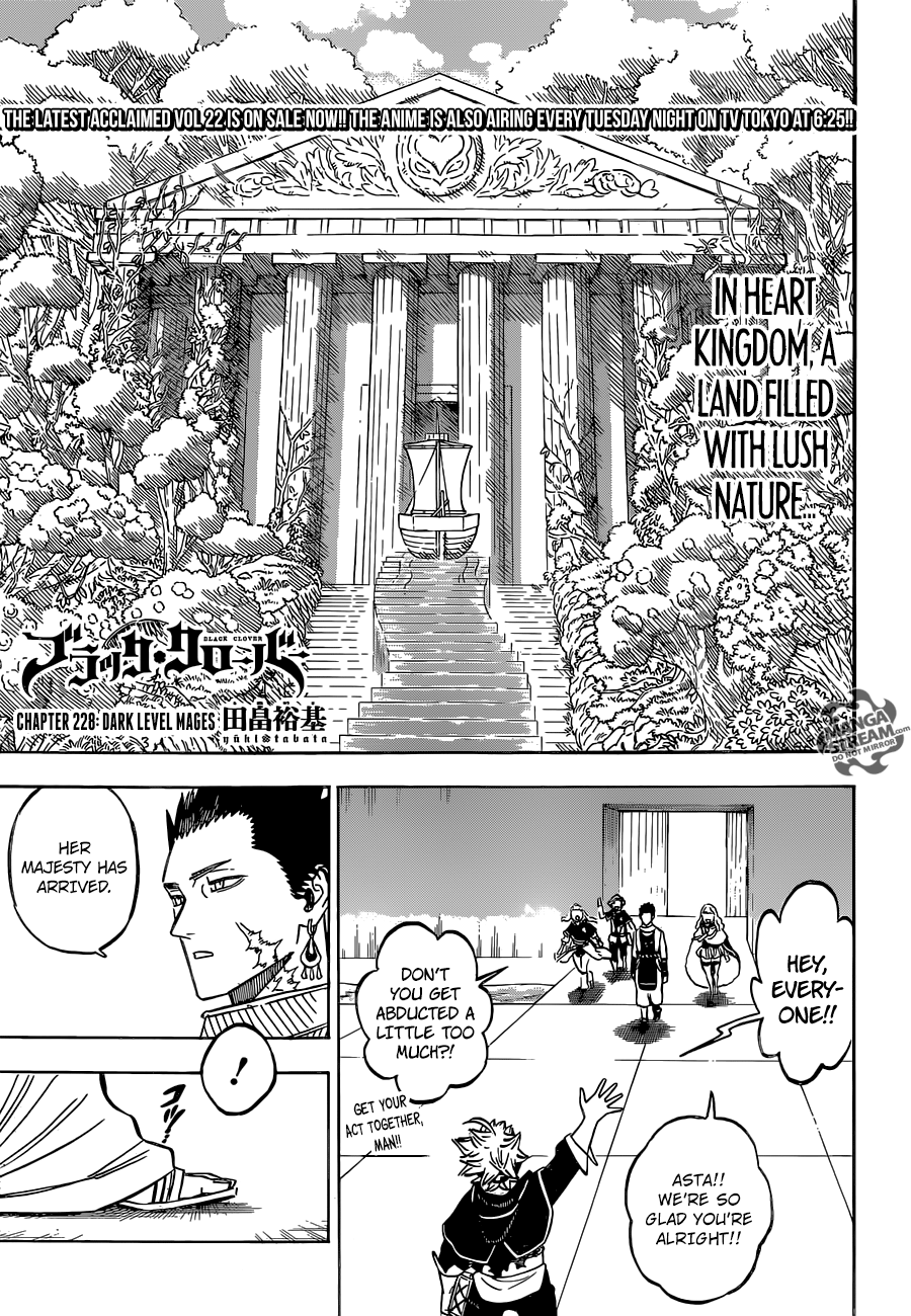 Black Clove, Chapter 228 image 01
