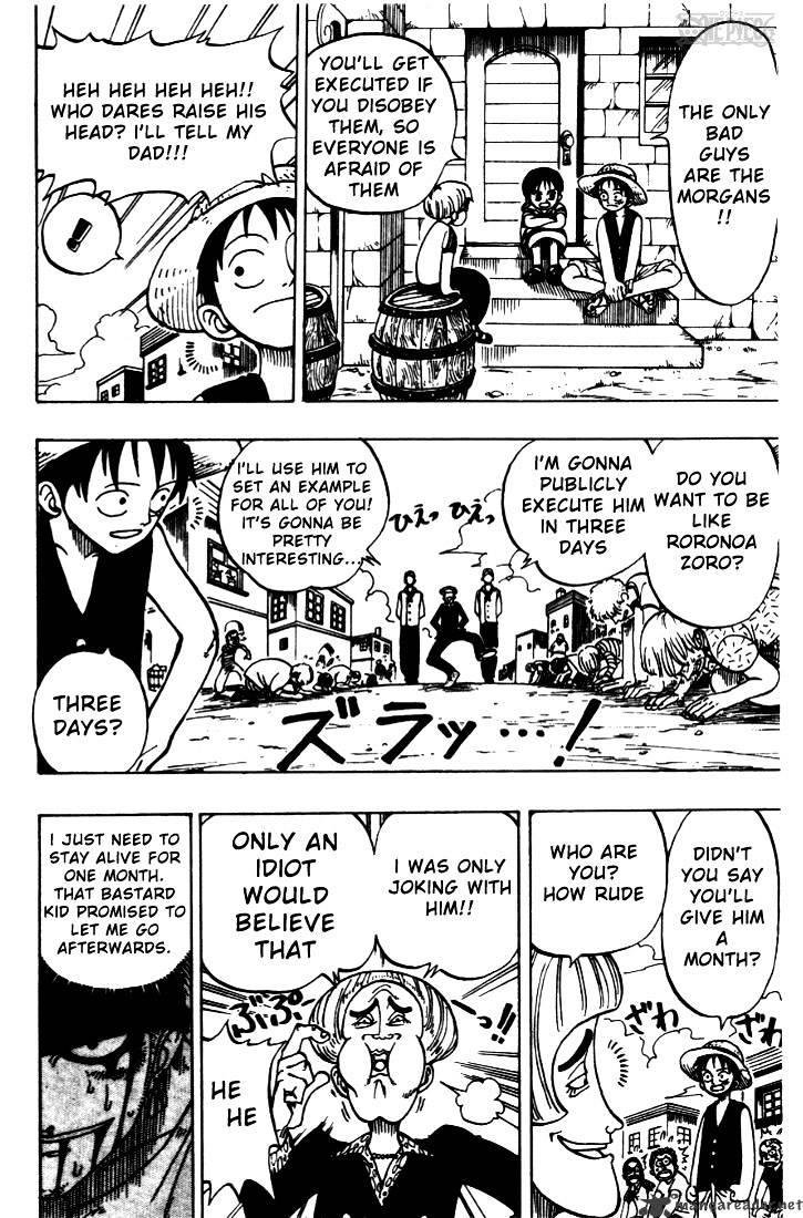 One piece, Chapter 3  Pirate Hunter Zoro Enters image 20