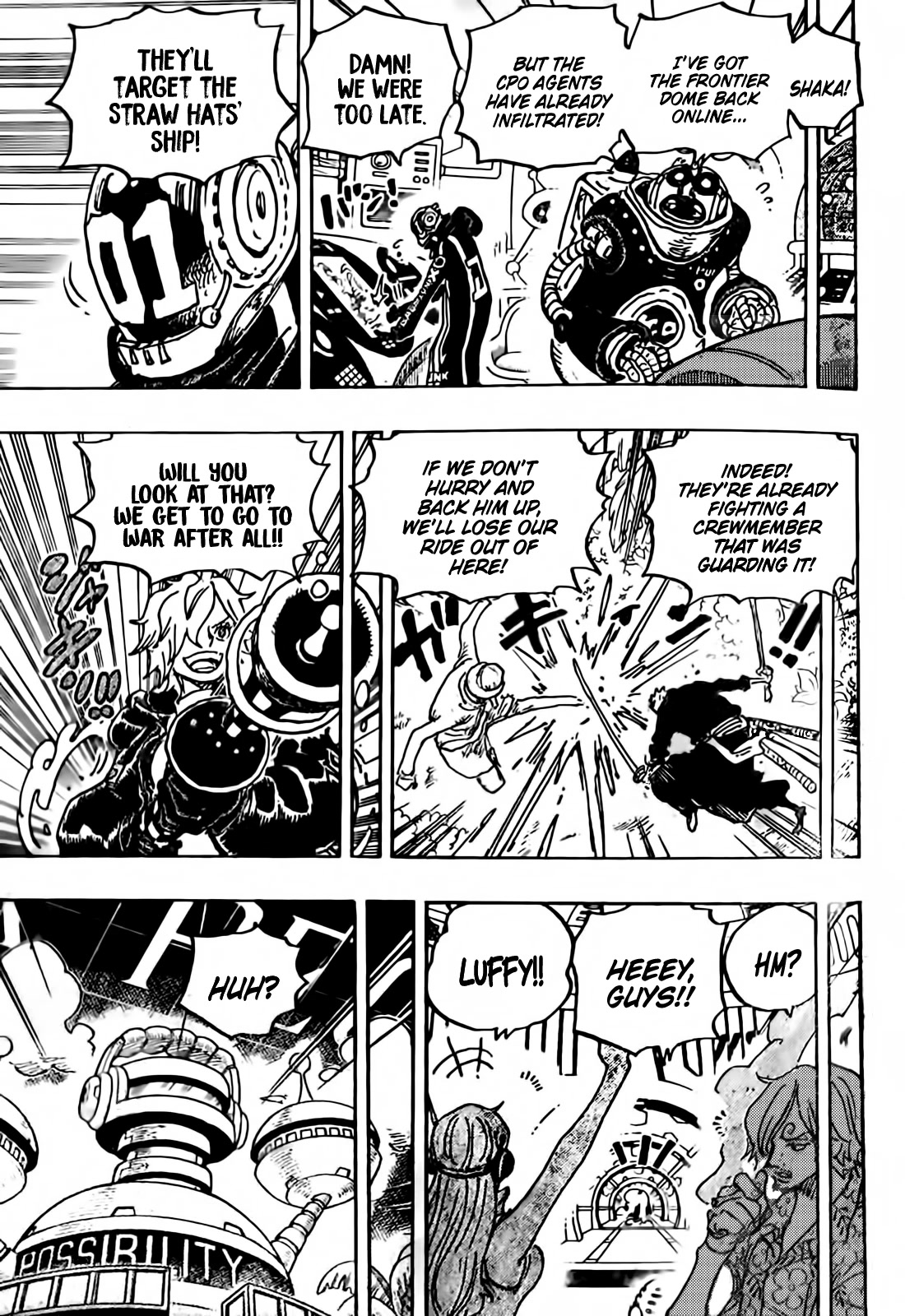 One piece, Chapter 1071 A Hero