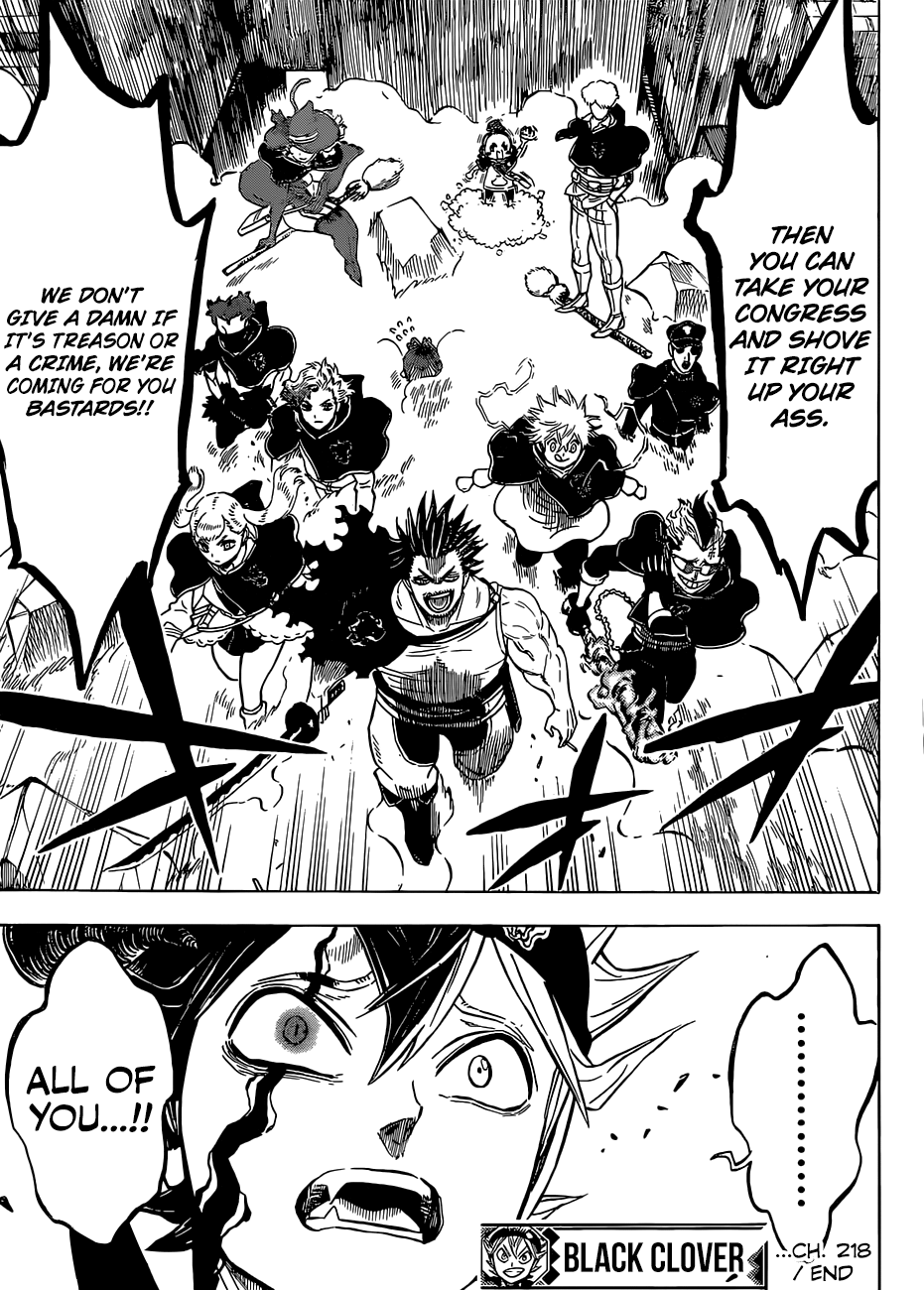 Black Clove, Chapter 218 image 15