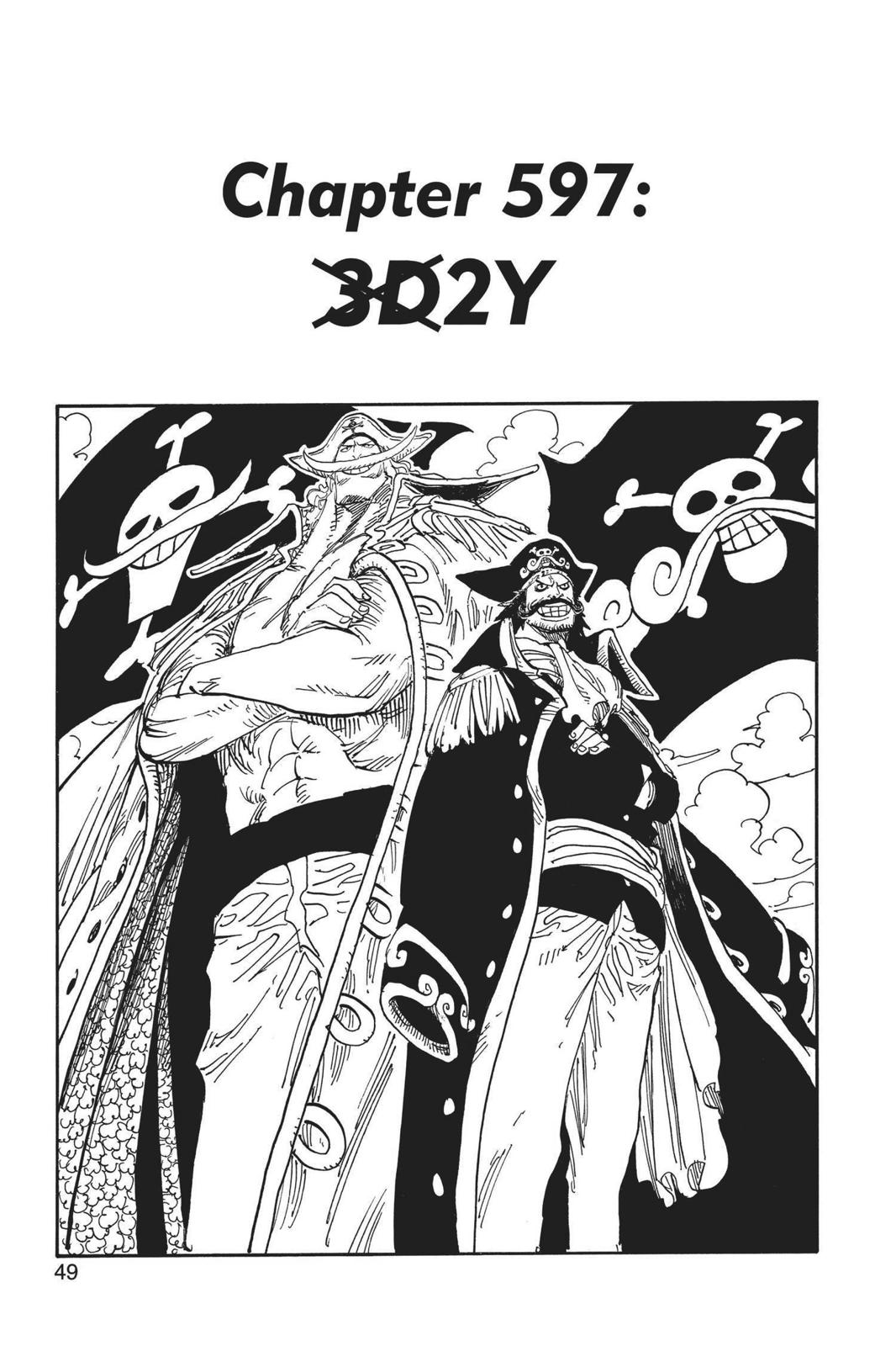One Piece, Chapter 597 image 001