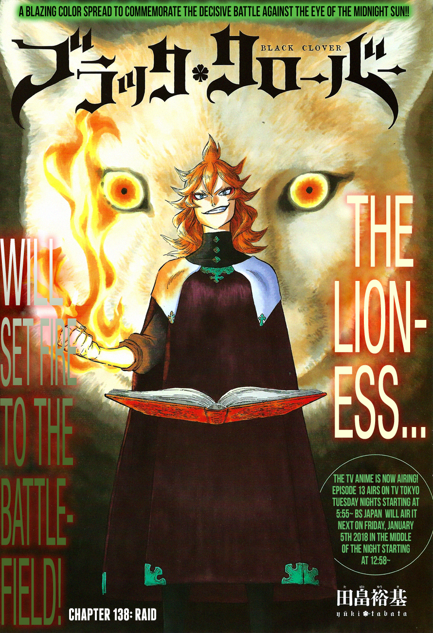 Black Clove, Chapter 138 image 01