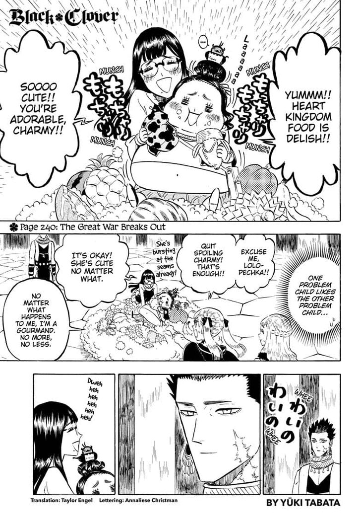Black Clove, Chapter 240 image 01