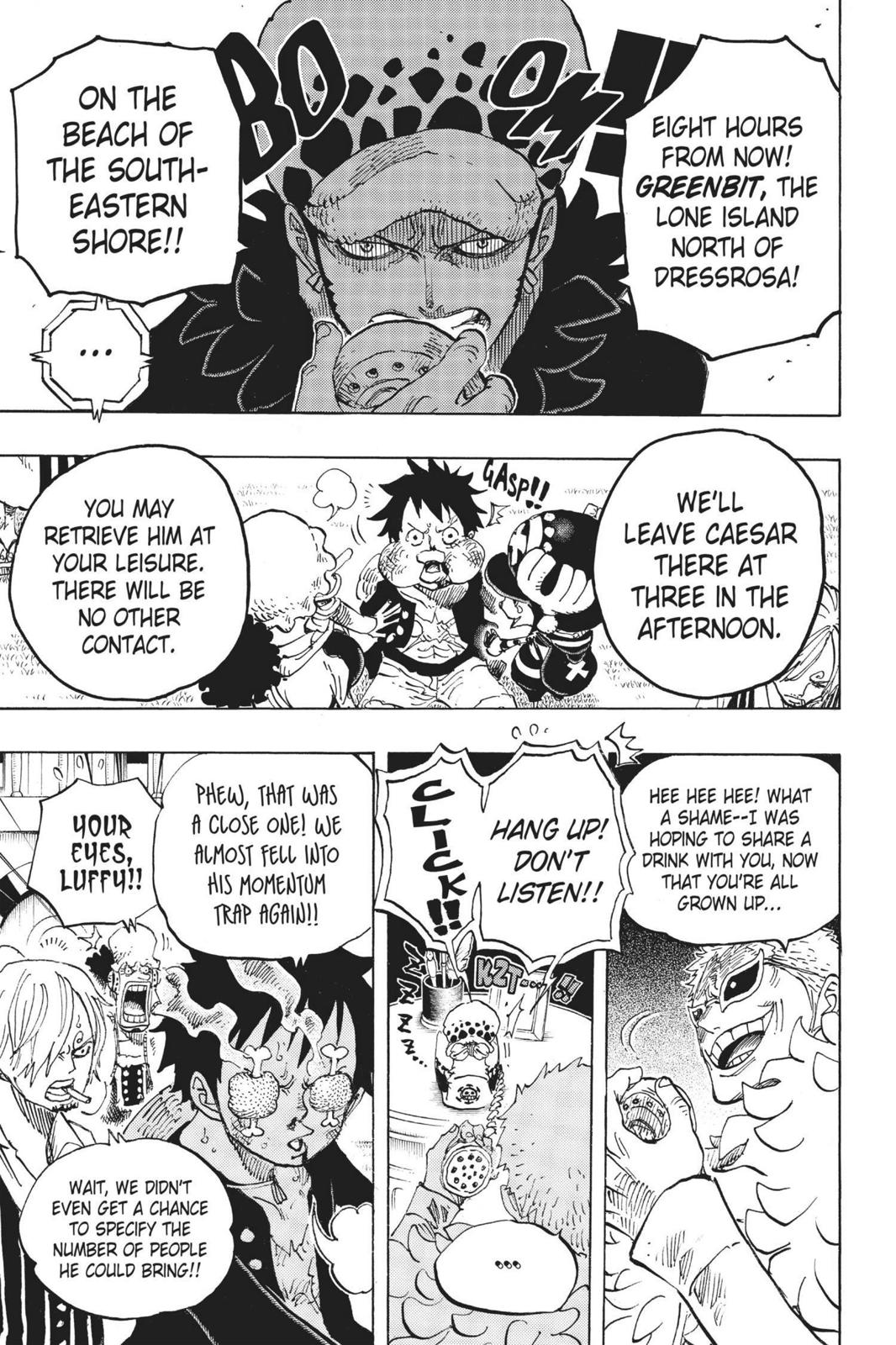 One Piece, Chapter 700 image 007