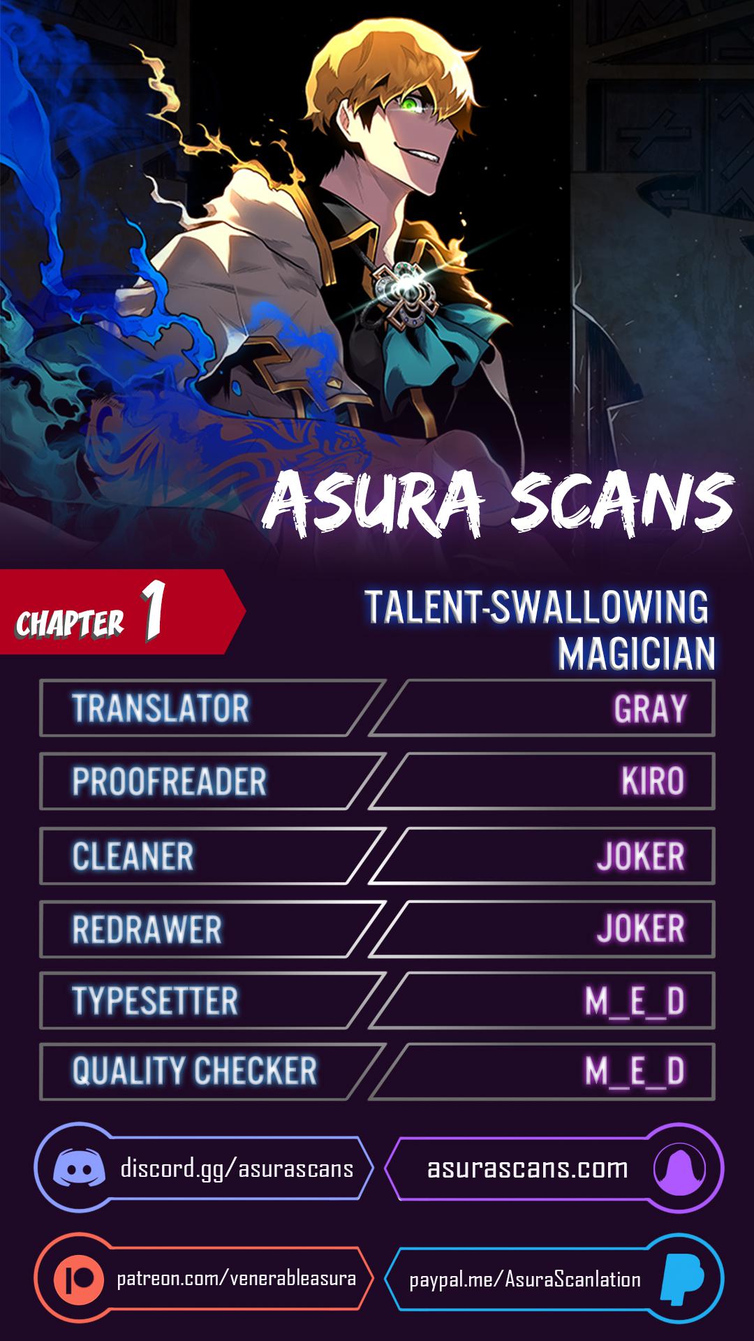 Talent-Swallowing Magician, Chapter 1 image 1