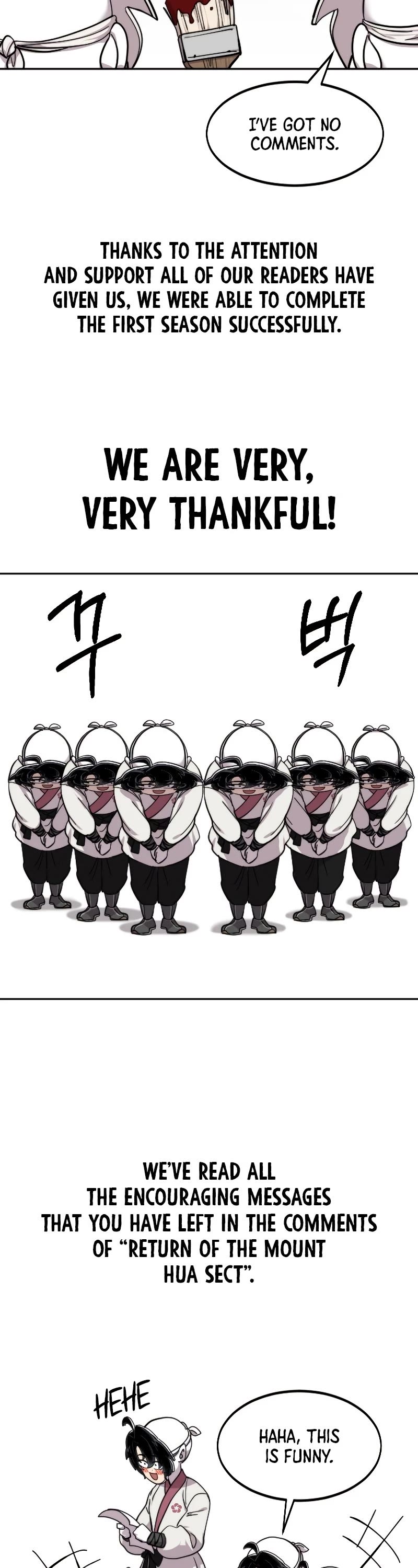 Return Of The Mount Hua Sect, Chapter 72.5 (Season 1 Epilogue) image 04