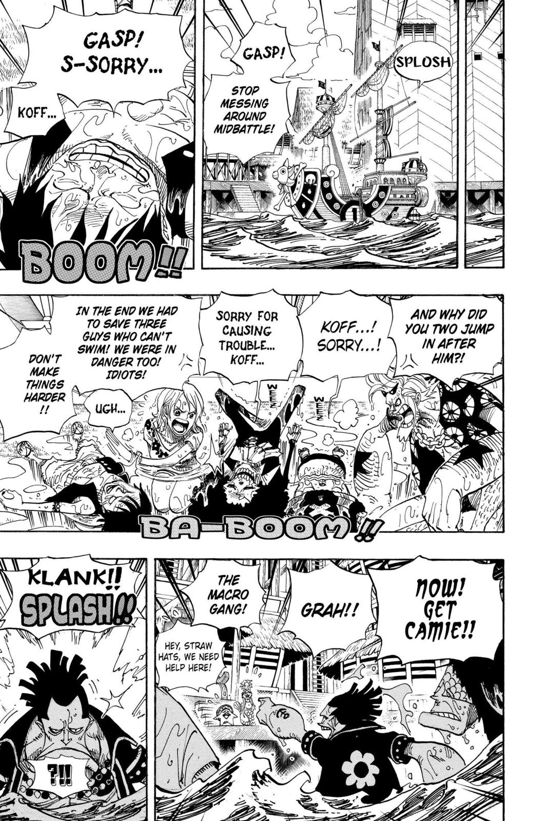 One Piece, Chapter 493 image 007