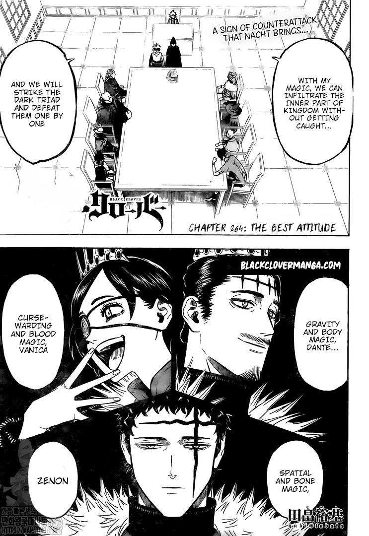 Black Clove, Chapter 264 image 01