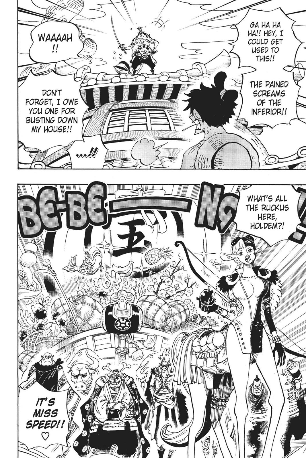 One Piece, Chapter 917 image 010
