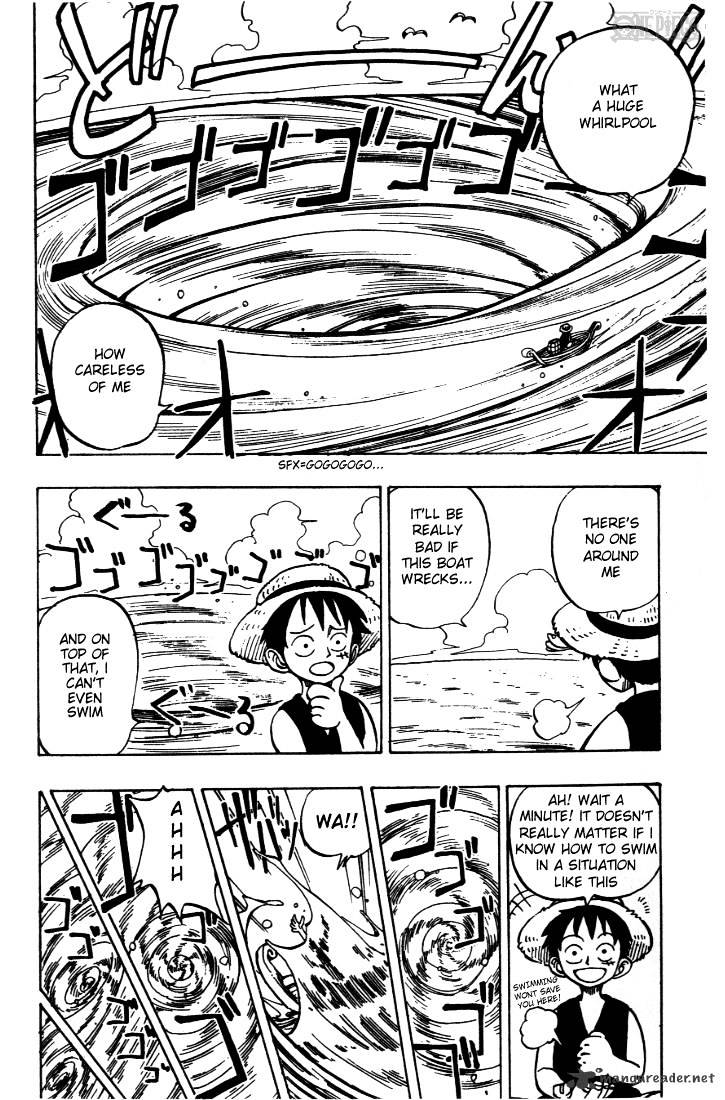 One piece, Chapter 2  They Call Him Strawhat Luffy image 02